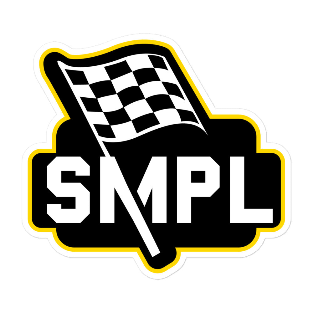 SMPL FLAG LOGO - BLACK