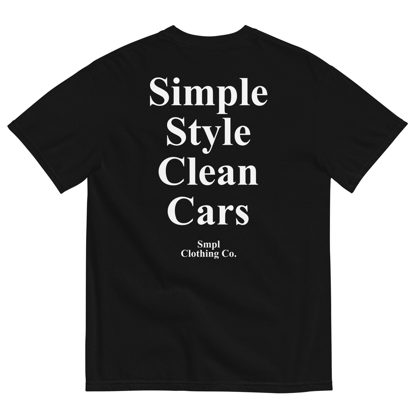 SMPL STYLE CLEAN CARS TEE